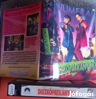 Diszkópatkányok -vígjáték vhs