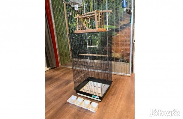 Díszmadaraknak nagyméretű kalitka Győrben eladó 47 x 47 x 94cm