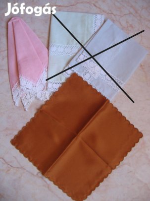 Díszzsebkendő kétféle színben