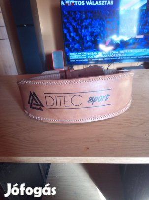 Ditec súlyemelő öv S méretű bőr