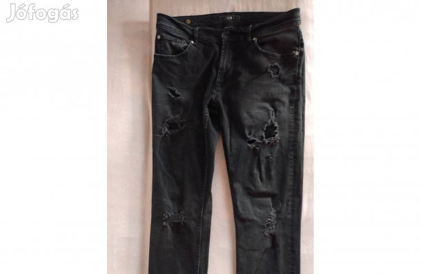 Divatos Fsbn slim farmernadrág, farmer nadrág eladó, 32/34