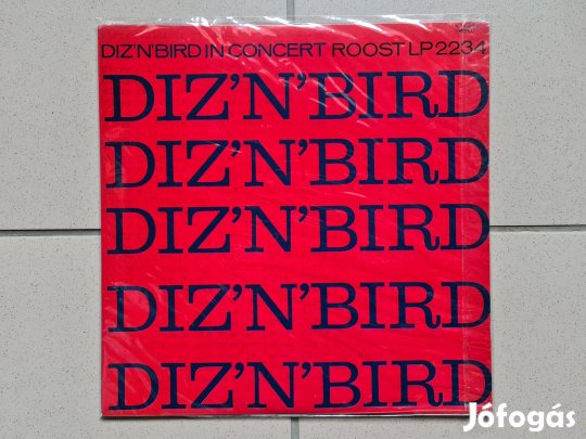 Diz 'n' bird in concert, vinyl bakelit lp hanglemez