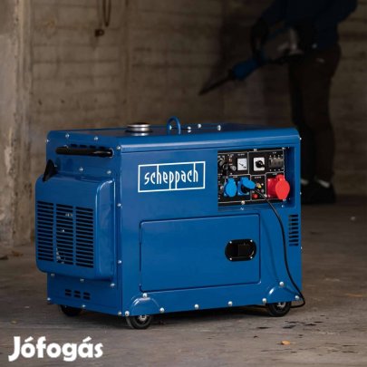 Dízel Aggregátor áramfejlesztő -Scheppach SG 5200 D