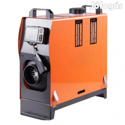 Dízel légfűtő 8 kW-os Bluetooth-os, távirányítós és LCD vezérléssel