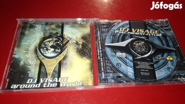 Dj Visage Past ,Present ,Future Cd 2001 Trance