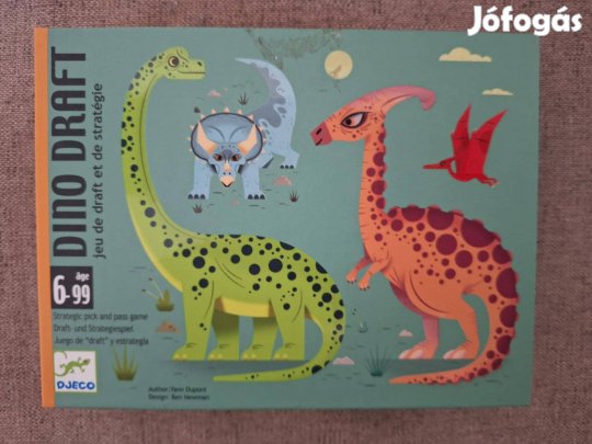 Djeco Dino Draft kártyajáték