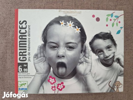 Djeco Grimaces kártyajáték