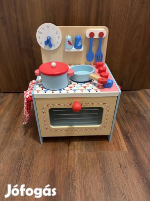 Djeco fa játékkonyha, tűzhely