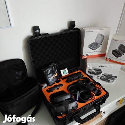 Dji Avata 2 Fly More 3 akkus + kiegészítők + Care + garancia