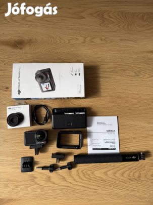 Dji Osmo Action 5 pro Adventure combo +FOV lencse garanciális
