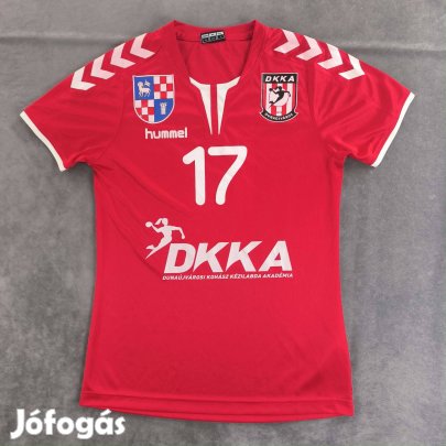 Dkka Dunaújváros #17 Hummel kézilabda mez XS-es