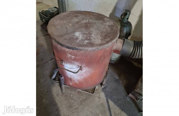 Dobkályha csővel+ 2 db könyök