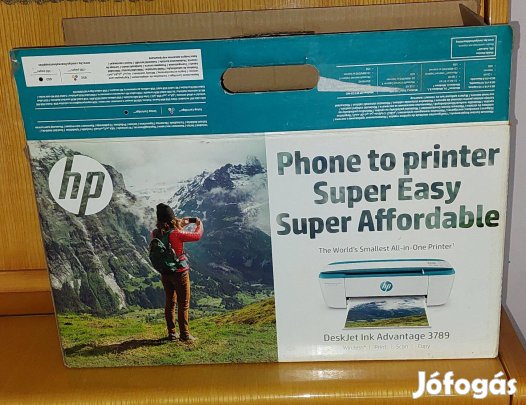 Dobozában pihenő kincs HP Deskjet 3789 eladó!