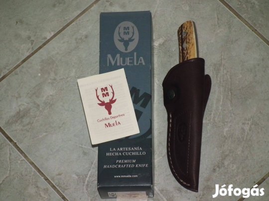 Dobozos Muela Kodiak túrakés kés vadászkés 3 típus 3 db. egyben