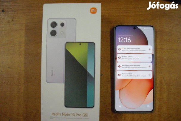 Dobozos, független Redmi note 13 pro 5G kifpgástalan állapotban!