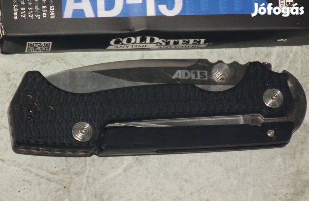 Dobozos új rpk. Cold Steel Ad-15 zsebkés bicska