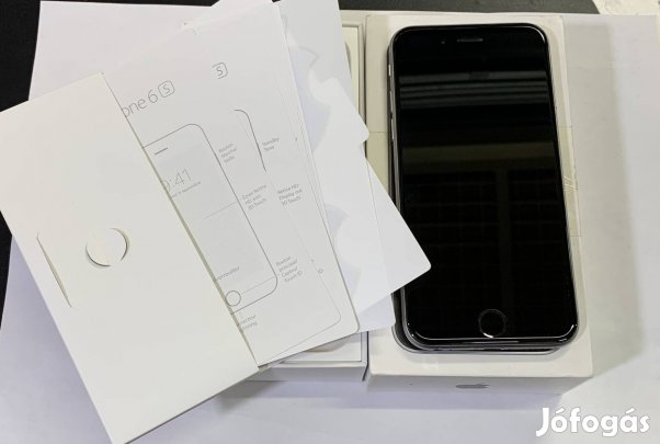 Dobozukkal Kártyafüggetlen Iphone 6s 32GB,81% Akksi,gyári!