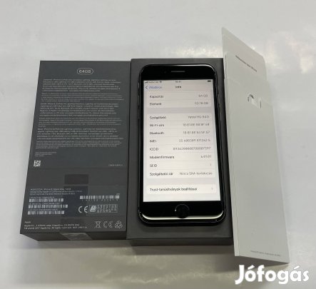 Dobozukkal Kártyafüggetlen Iphone 8 64GB ,76% Akksi,gyári !