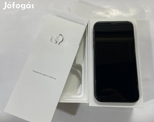 Dobozukkal Kártyafüggetlen iphone xr 64gb ,80% akksi,gyári!