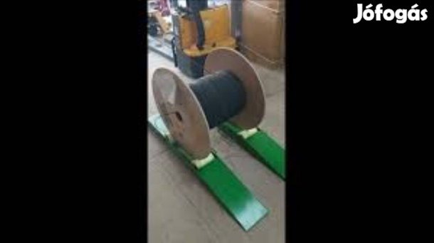 Dobpörgető roller, vízszintes dobforgató, 1500 kg