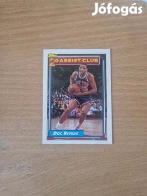 Doc Rivers Topps Archives 1992-93 20 Assist Club #217 kosaras kártya