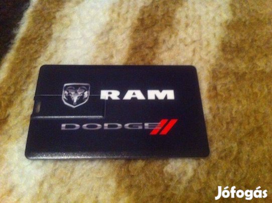 Dodge RAM USB lap, kártya formájú pendrive 4 GB