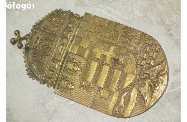 Dögnehéz réz Történelmi Nagy - Magyarország magyar címer nr.23