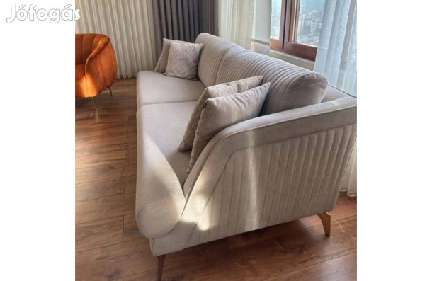 Dogtas Prémium bézs plüss kanapé