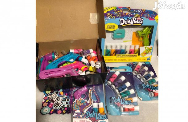 Doh Vinci Hasbro Dekoráló gyurma szett - 3D -s Egyben!