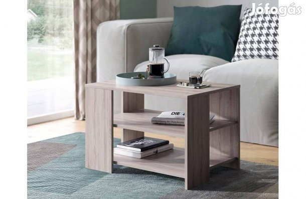 Dohányzóasztal, 70 cm, sonoma,Vicco Eymi ,Új