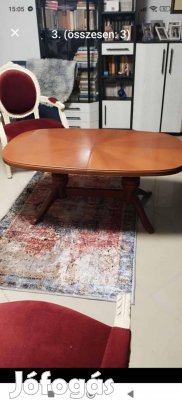 Dohányzóasztal + 2 fotel