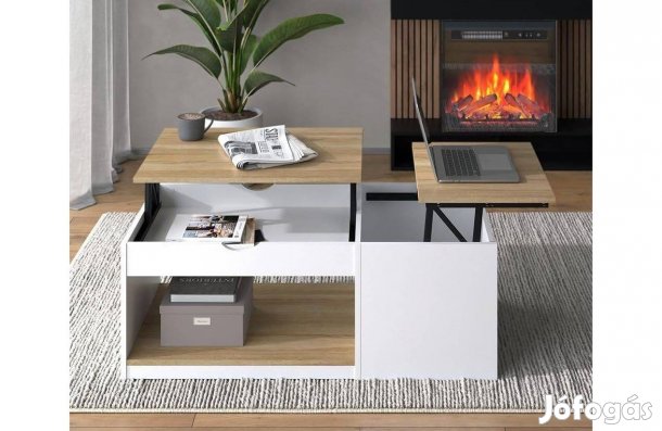 Dohányzóasztal,felnyitható modern nappali bútor,Vicco Avela,Új