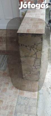 Dohányzóasztal üveglap