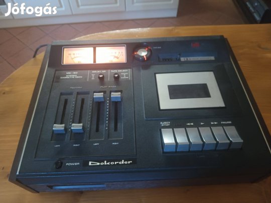 Dokorder fekvő kazettás deck eladó