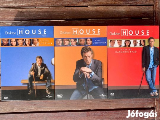 Doktor House 1-3. évad DVD