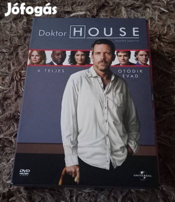 Doktor House 5 évad - díszdoboz 5 dvd