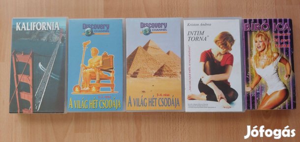Doku és ismeretterjesztő VHS kazetták