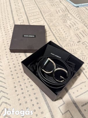 Dolce Gabbana D&G férfi fekete öv