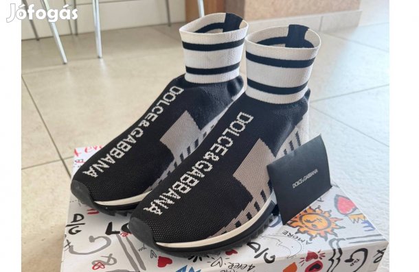 Dolce & Gabbana cipő - eredeti - Faux fur trainers