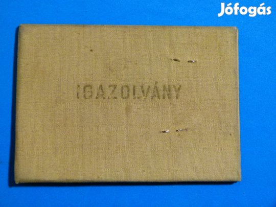 Dolgozói Igazolvány 1964-ből
