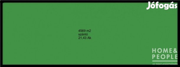 Domaszéken szántó eladó