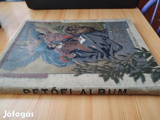 Dombornyomot kiadású Petöfi Sándor Napló régi db