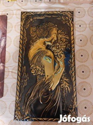 Dombornyomott réz kép együttes