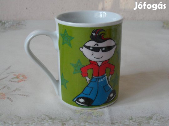 Domestic porcelán bögre, csésze