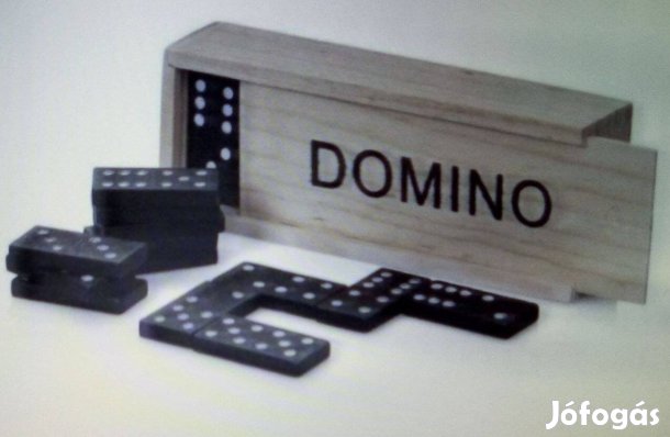 Dominó társasjáték 1 x használt a vásárlás után, új állapotú