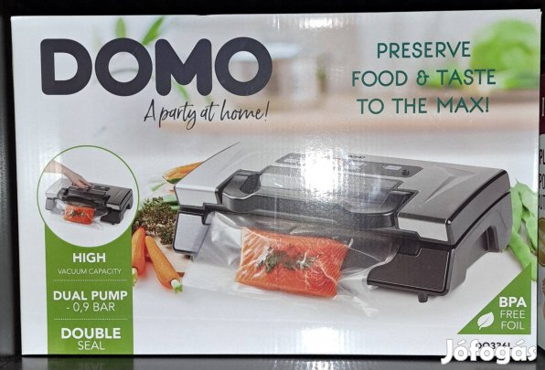 Domo DO336L vákuumos élelmiszer hegesztőgép 130W vákuumcsomagoláshoz