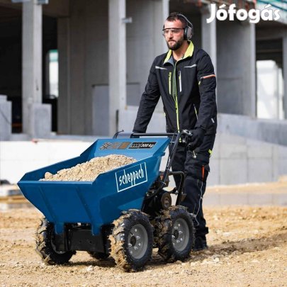 Dömper DP3000 motoros dömper minidömper Scheppach - 5,6 LE | 300 kg