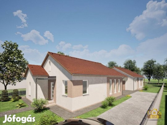 Dömsödön tárolóval érintkező 3 szoba+nappalis ikerházi lakás! 1242