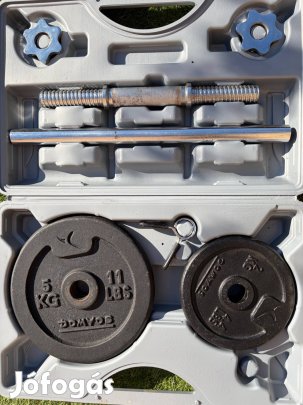 Domyos Kit 30 kg súlyzókészlet