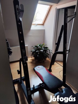 Domyos bench press / squat állvány és pad